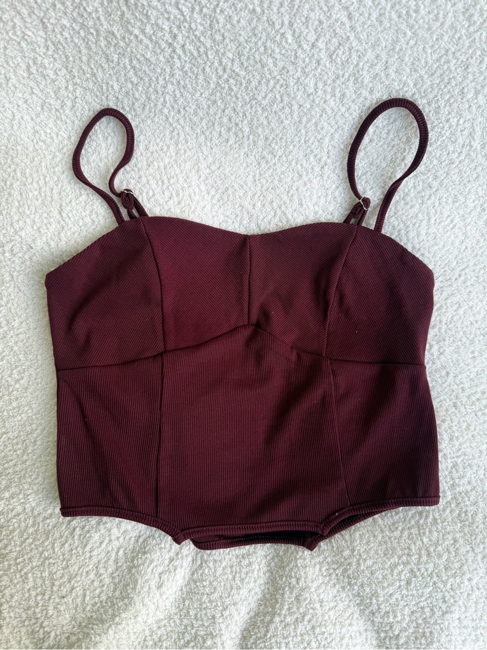 Corset Style Cami Tank Top
